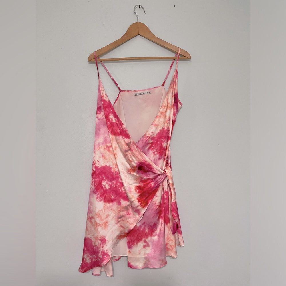 Satin mini dress